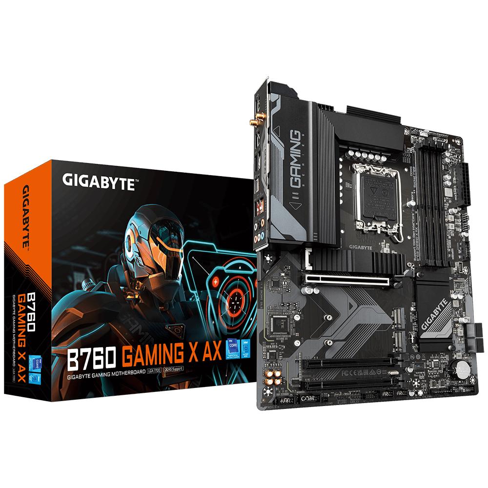 GIGABYTE B760 GAMING X AX scheda madre Intel B760 Express LGA 1700 ATX (MB INT LGA1700 B760 GAMING X AX DDR5 ATX)